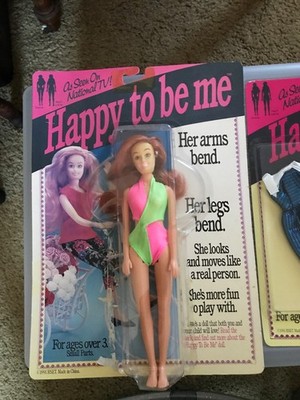 Vintage HAPPY TO BE ME DOLL and ACCESSORIES SIGNED #568 of 1000 Not Played With