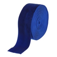 Velvet Ribbon Gift Wrapping 2 Inch x 10 Yard Navy Blue Single Face Velvet
