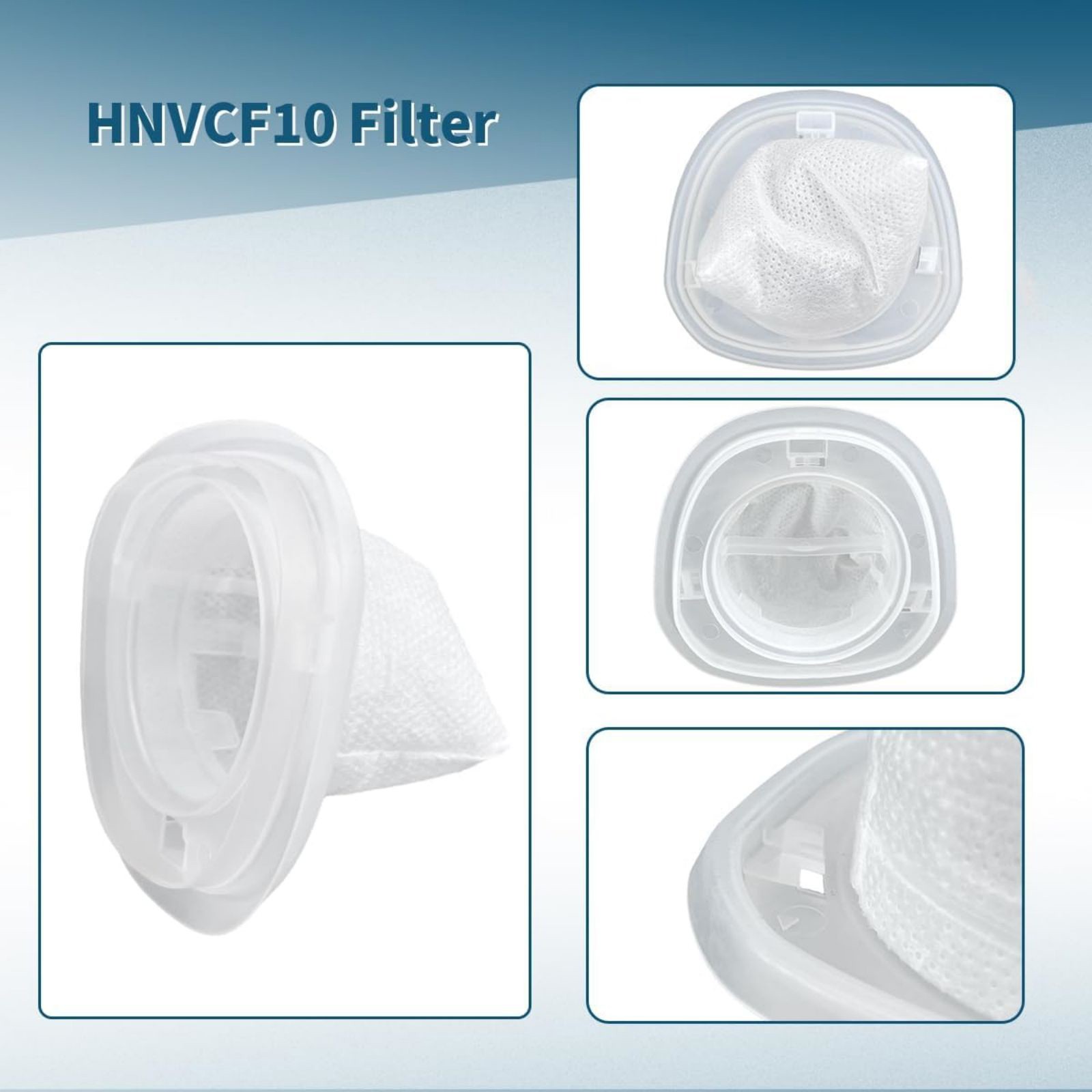 New 3pcs Vacuum Filter Replacements Compatible For Black And Decker Dustbuster