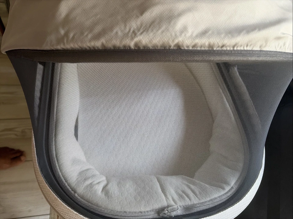 Cuna UPPA BABY UPPAbaby Cruz Vista V2 Gris Excelente Estado con Bolsa de Transporte Look Foto 4 de 4