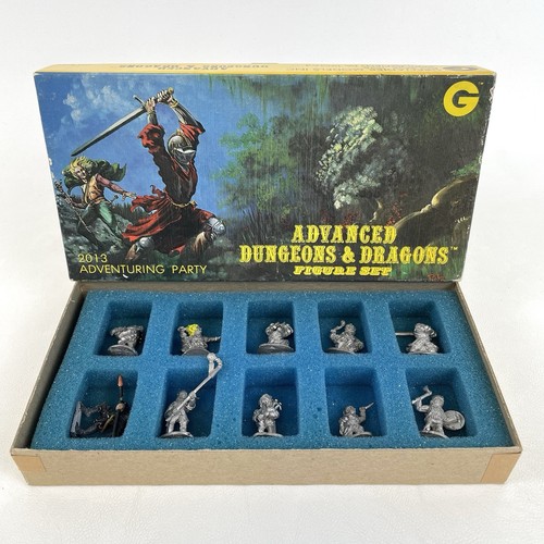 Advanced Dungeons And Dragons Grenadier Adventuring Party Figure Set