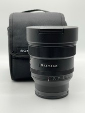 SONY E-MOUNT SEL14F18GM G MASTER FE 14mm f/1.8 GM LENS - PERFECT - 14 mm 1:1.8