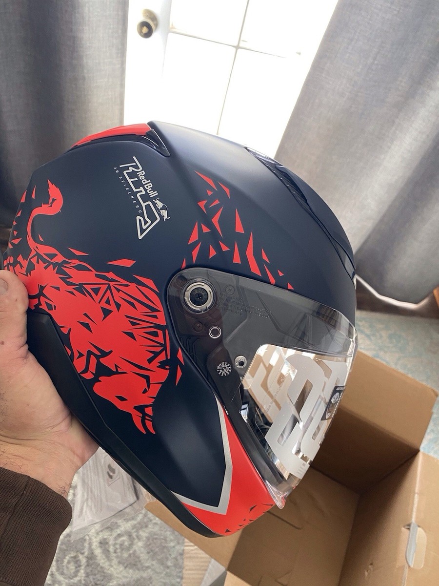 HJC F70 RED BULL RING Spielberg Motorcycle Helmet Red XXL | eBay