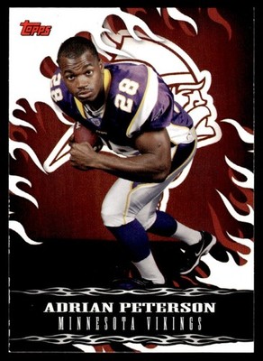 2007 Topps Adrian Peterson Rookie Minnesota Vikings #3