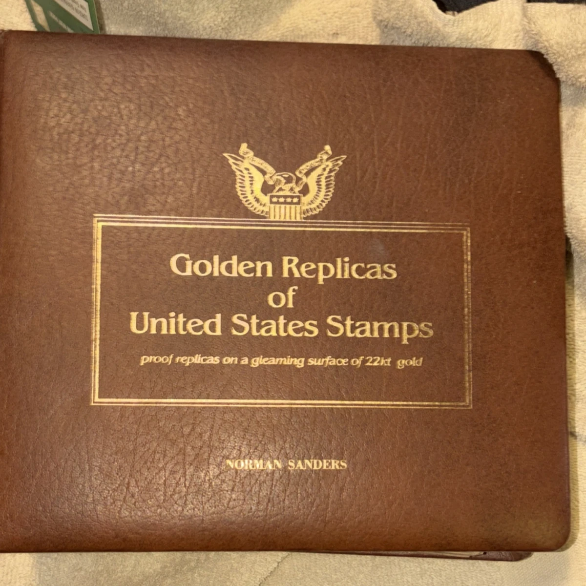 22k Gold Stamps Indiana US FIRST Day Covers (1981-1990) for sale  display picture 1