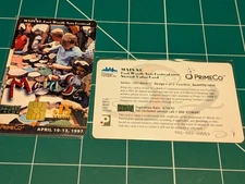 Vintage 1997 Fort Worth Main St Arts Festival PrimeCo Stored-Value Card