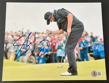 SHANE LOWRY SIGNED AUTOGRAPH 2019 BRITISH OPEN 8x10 PHOTO w/PROOF & BECKETT COA
