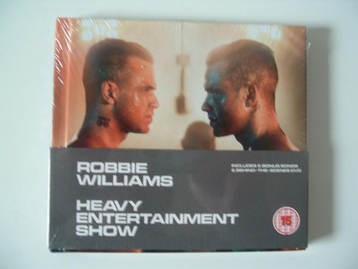 Robbie Williams - Heavy Entertainment Show, CD 5 Bonus Tracks, CD + DVD, 2016