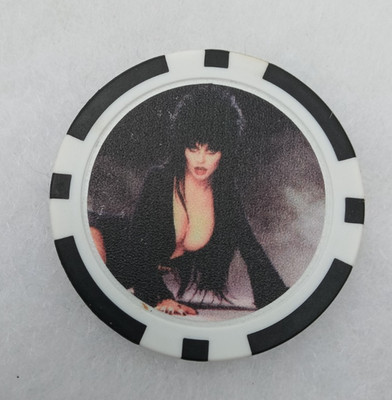 Elvira Mistress of the Dark Poker Chip