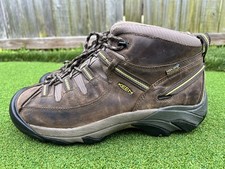 Keen Targhee II Mid Waterproof Hiking Boot Men s Size 12 Brown Lace Up Comfort