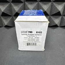 Mars 780 Definite Purpose Contactor 61432-208-240V 50Hz/60Hz 3-Pole 30FLA