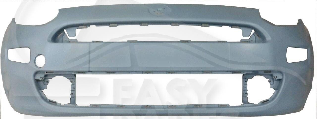 Pare-choc avant Fiat Punto dès 01/12 plastique ABS à peindre