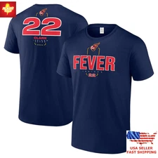 Caitlin Clark Indiana Fever Shirt Navy #22 Behind the Back Limited Edition