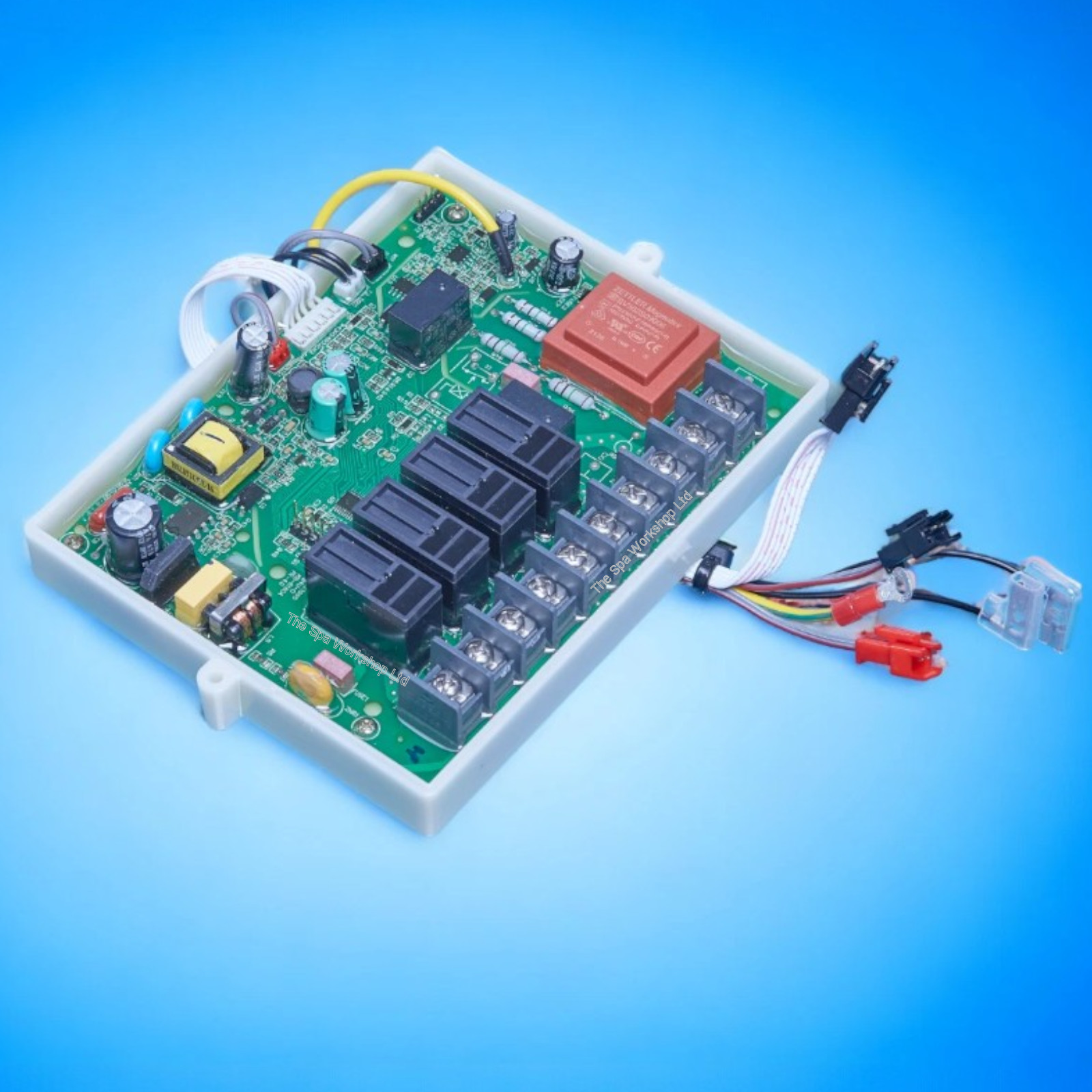 Controlador De Lógica AirJet Lay-Z-Spa Placa Base PCB (6 Pines) 220V Bestway