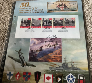 SPECIAL ITEMS UNIQUE ITEMS RARE FIRST DAY COVER STAMPS D DAY LANDINGS UNIQUE.