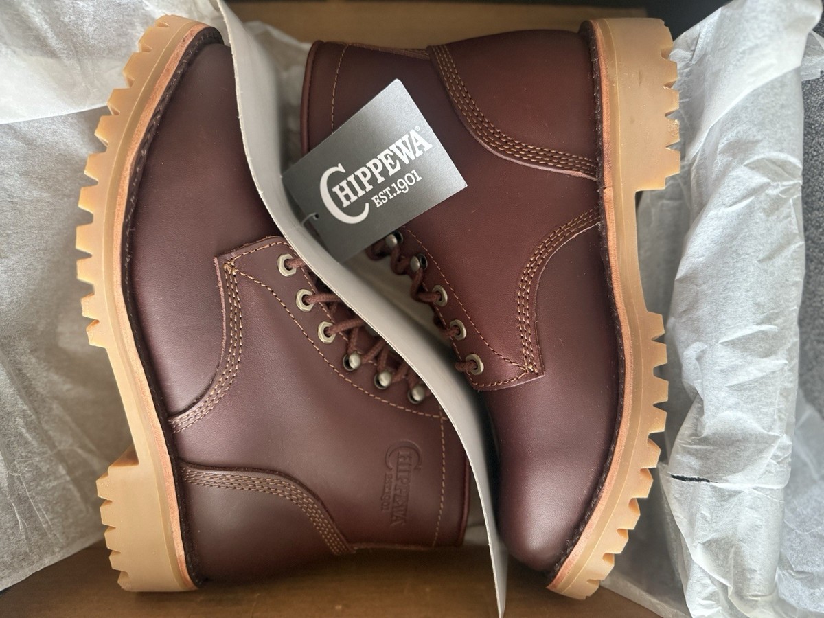Chippewa Boots ブラウン ワークブーツ　デッドストック nc2080_01.jpg