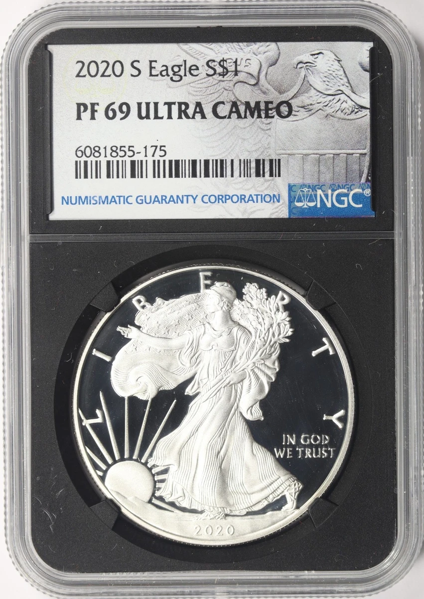 American Eagle PR 69 Graded 2020 Silver Bullion Coins for sale | eBay