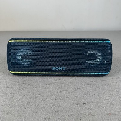 Sony SRS-XB41 Portable Bluetooth Wireless Waterproof Speaker Blue No Cable
