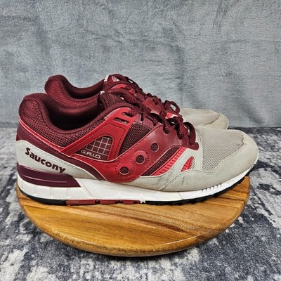 Saucony Grid SD Shoes Mens Size 13 Red Running Retro Sneakers Lace Up S70217-2