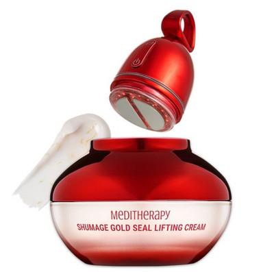 Meditherapy Shumage Gold Seal Lifting Cream 50ml with EMS Facial Device Set