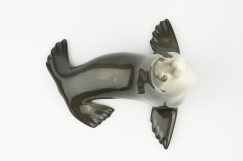 Vintage Lomonosov USSR Seal Sea Lion Figurine c1970's FB - Picture 6 of 8
