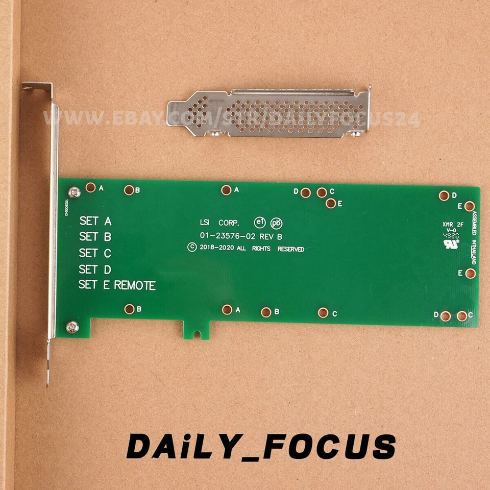 New LSI MegaRAID CVPM Remote Mounting Bracket LSI00291 LSI BBUs Bare - Image 2 of 4