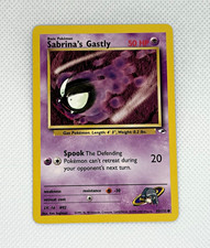 Pokemon TCG Sabrina's Gastly 93/132 Gym Heroes Common Regular Unlimited EN 50HP on eBay