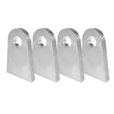4-Pack Heavy-Duty Weld-On Shock Tabs,Universal Mounting Brackets with 1/2"...