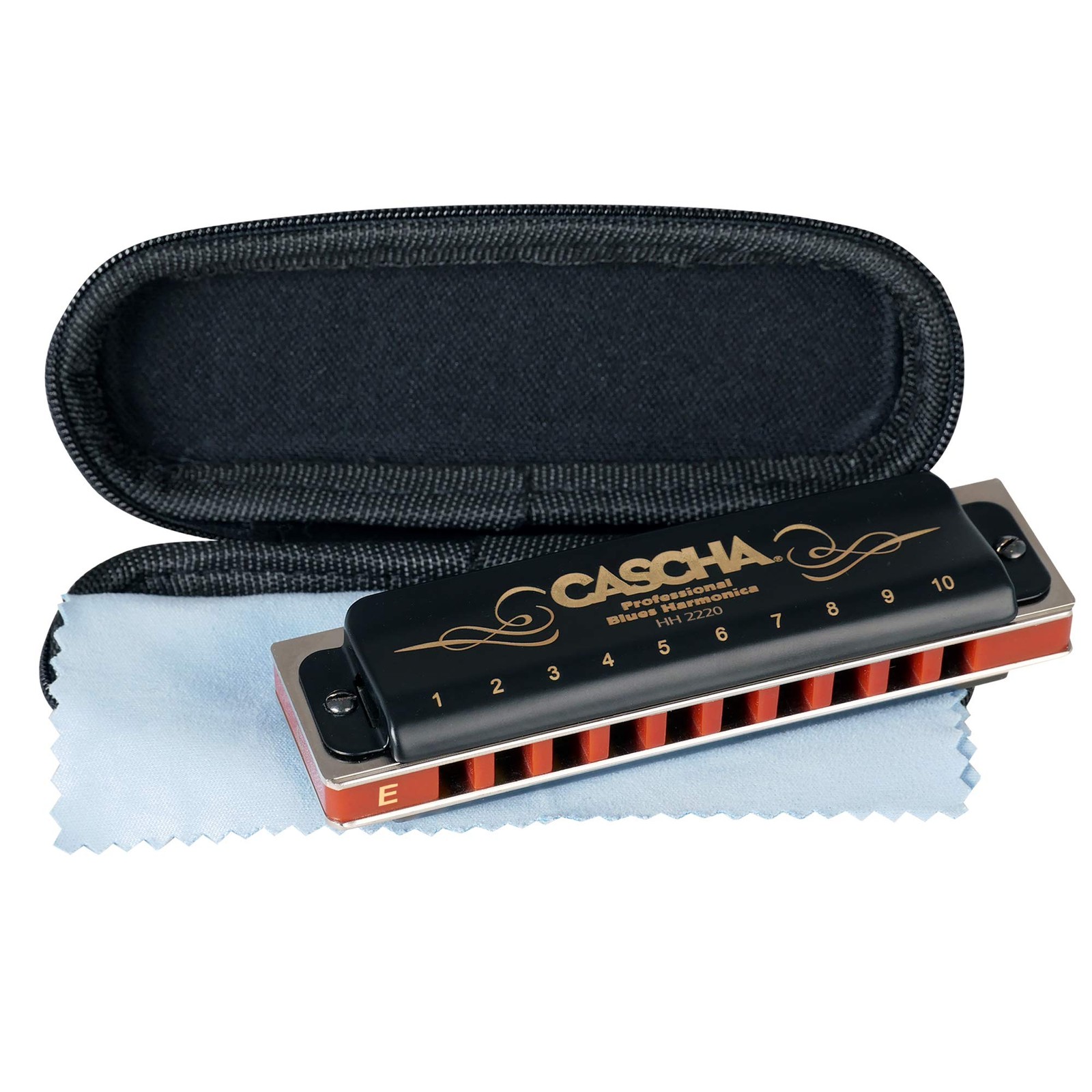 Harmonica en mi majeur diatonique 10 trous pour débutant et avancé