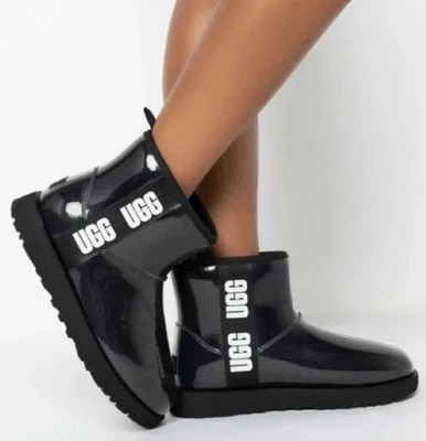 UGG  Classic Clear Mini Boots Boots Black Women s Size 5, EU 36