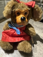 Robert RAIKES ORIGINALS Jessica Sailor Wooden Face Bear 1992 - Num 4398/7500