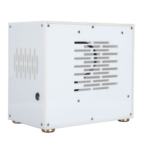 Mini ITX Computer Case Professional 360° Open Type Acrylic Side Transparent D CB - Afbeelding 23 van 24