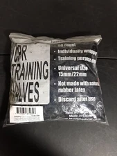 50 Pack CPR Training Valves -  for Pocket Rescue Mask Training with CPR Manikins