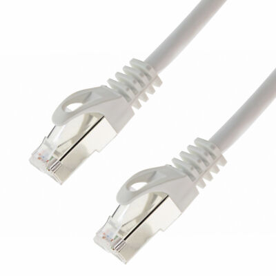 Netzwerkkabel S/FTP PIMF Cat. 7 30 Meter weiss Patchkabel Gigabit Ethernet
