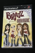 Bratz: Forever Diamondz (Sony PlayStation 2, 2006) Case Only With Manual