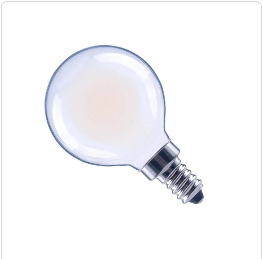 EcoSmart 3-pk 60W G16.5 LED Bulb E12 Candelabra Soft White 2700K Dimmable - Image 2 of 3