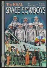 Real Space Cowboys Ed Buckbee Wally Schirra Signed Charlie Duke Apollo 16