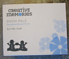 Creative Memories SNOW PALS Decorative Border Punch - New 2024