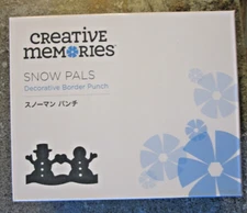 Creative Memories SNOW PALS Decorative Border Punch - New 2024