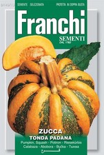 Franchi Seeds of Italy - Pumpkin - Tonda Padana - Seeds