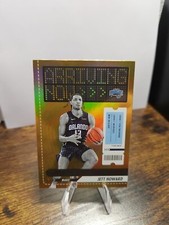 2023-24 Panini Hoops Jett Howard Arriving Now Gold Holo RC Magic Rookie #5