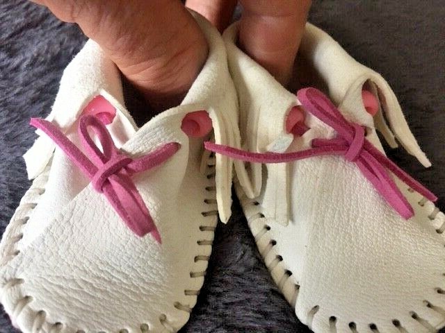 BABY SHOES -handmade soft Deer Skin & personalized- SOON 2B DISCONTINUED...**