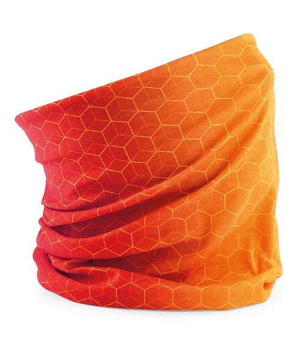 Beechfield Multi Purpose Morf Geometric Snood Scarf Neckwarmer B904 - Picture 16 of 17
