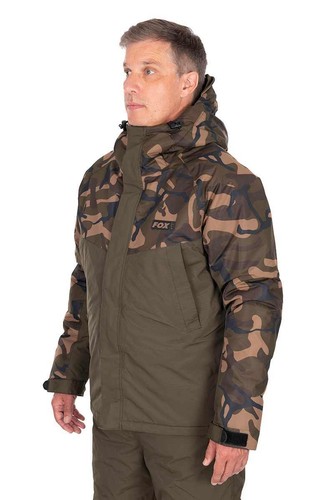 Fox Wintersuit Khaki & Camo / Thermal Fishing Clothing - Picture 5 of 7