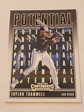 2020 Taylor Trammell Potential Insert Panini Contenders #P-5