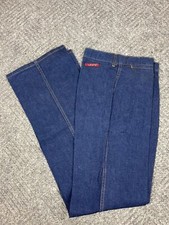 Vintage 70's Levis Big E Jeans Womens 26x33 Juniors Dark Wash RARE NOS