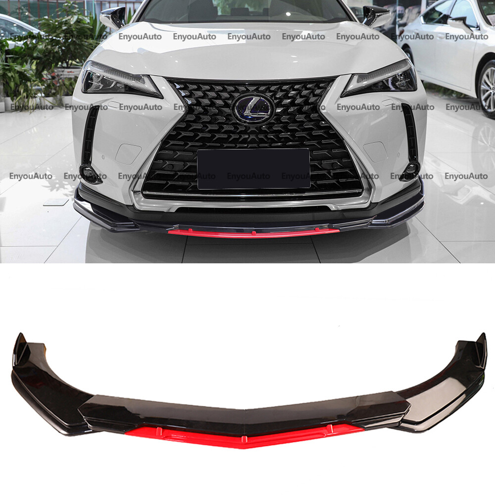 For Lexus NX200 NX250 NX300 NX350 Front Bumper Lip Spoiler Splitter Black Red