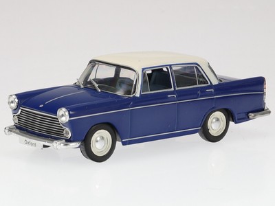 Morris Oxford Series VI 1970 blau Modellauto ABADD141 Hachette 1:43