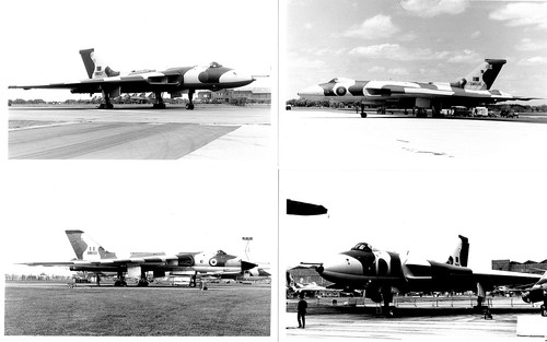 VICKERS VULCAN - TRECE FOTOGRAFÍAS TAMAÑO POSTAL - Imagen 4 de 4