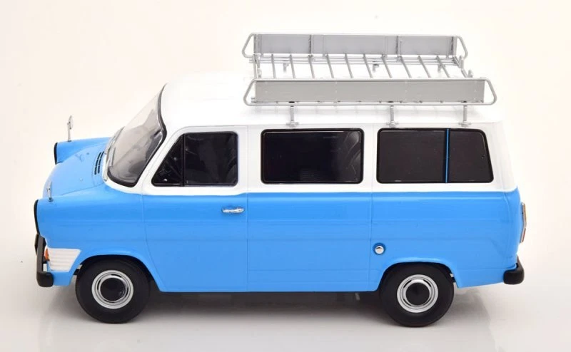 FORD Transit Bus - 1965 - blue / white - KK 1:18 - Immagine 4 di 4